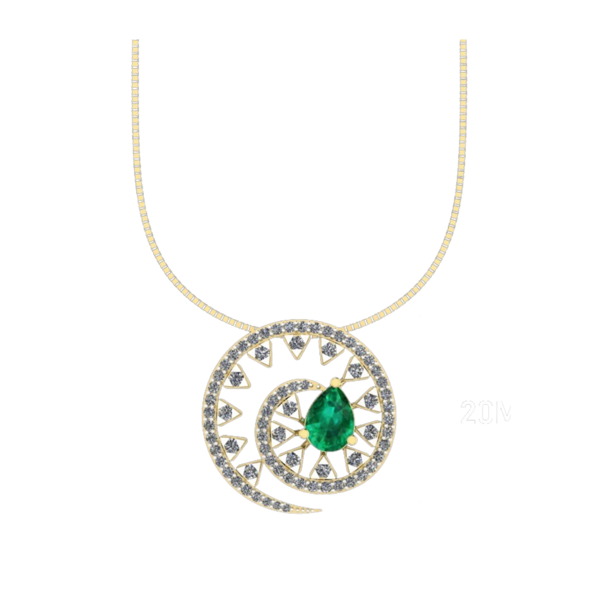 Royal Dew Pendant