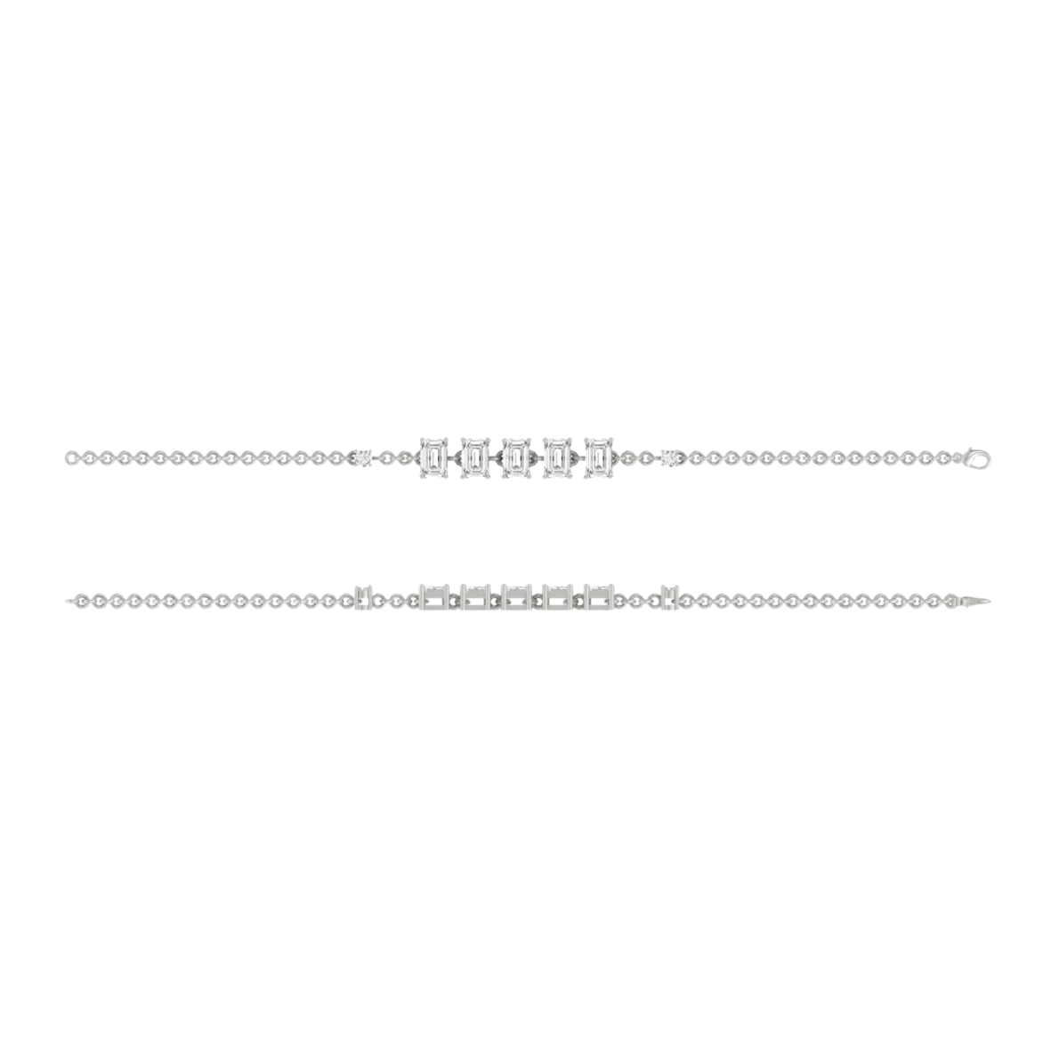 Silver Veil Bracelet