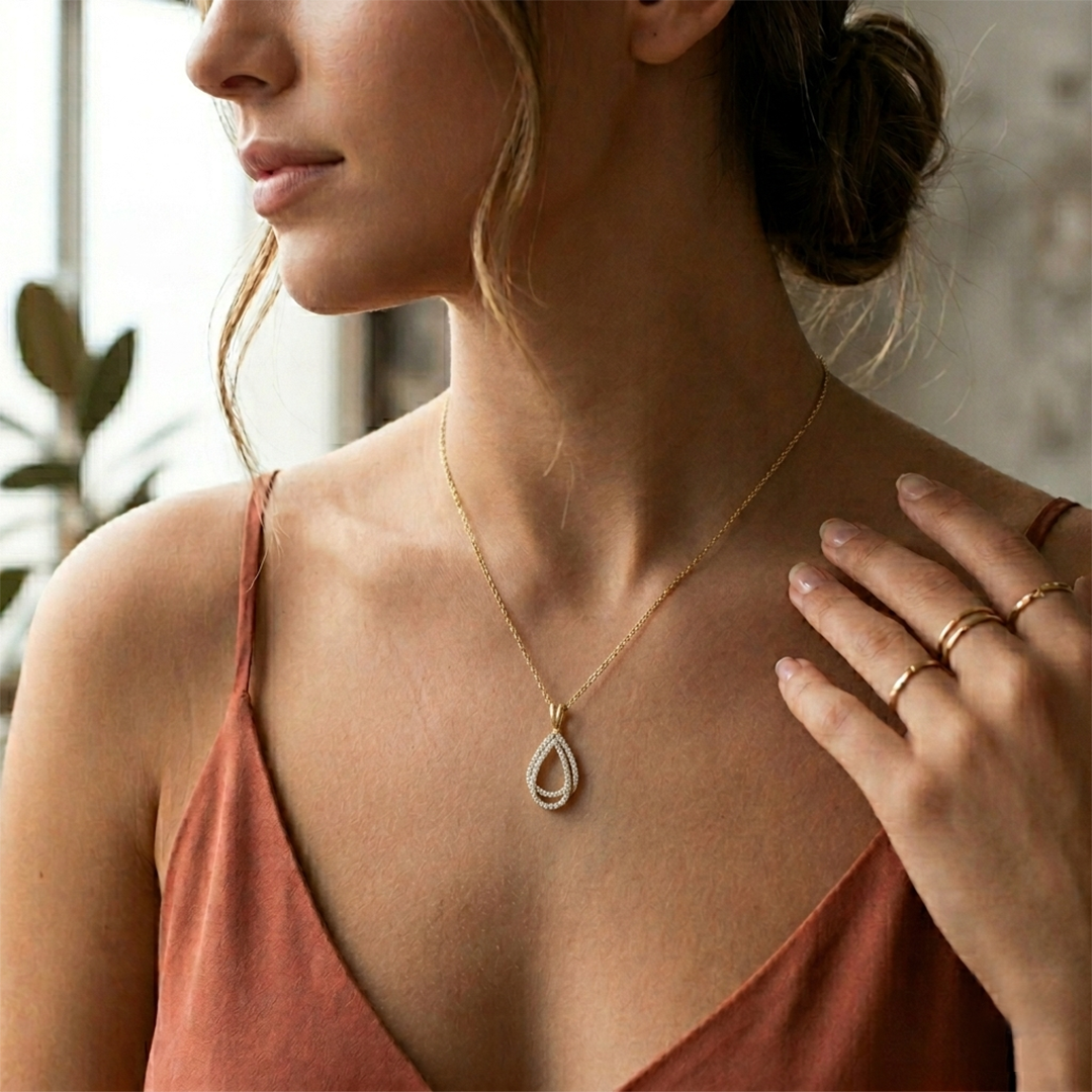 Infinity Dew Pendant
